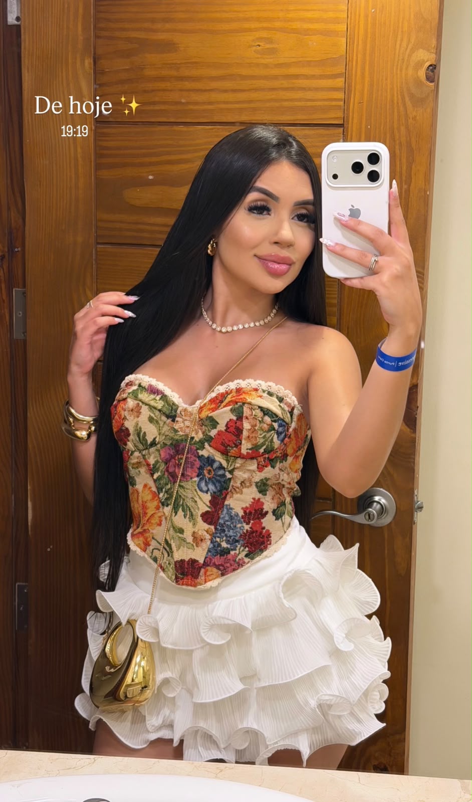 Corset floral